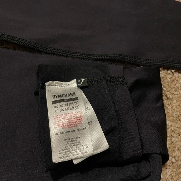 Gymshark Black Skinny Leggings - Picture 7 of 8